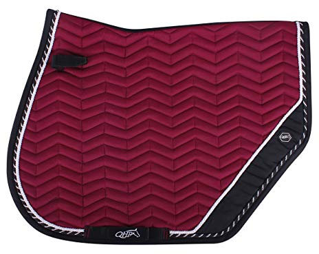 ARBO-INOX® - Schabracke - Vielseitigkeit oder Dressur - anatomisch geformt - luxuriös (Vielseitigkeit Pony, Bordeaux)