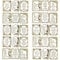 Ideen mit Herz Gravur-Sticker, transparent/gold, 10 Bogen à 10 x 23 cm | Goldene Aufkleber zum Basteln & Dekorieren | Geburtstag, Weihnachten, Rente & mehr (Liebe, Glaube, Hoffnung)