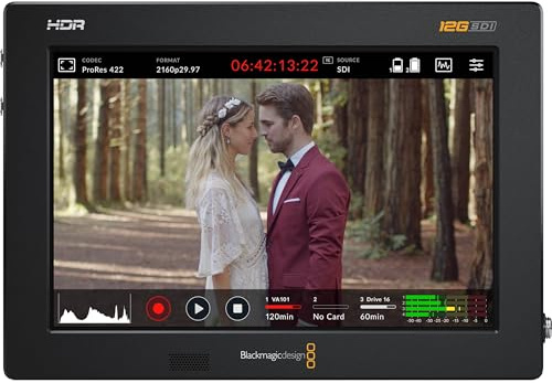 Blackmagic Design Video Assist 7 12G HDR Noir