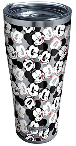 Tervis Disney Mickey Expressions Thermobecher, 3-wandig, 880 ml, Edelstahl