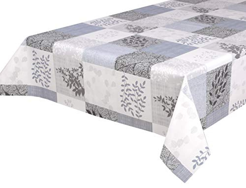 BEAUTEX Wachstuchtischdecke abwaschbar wasserfest, Fancy, Eckig 140x180 | Wasserundurchlässiger Tischschutz mit versiegelter Oberfläche, pflegeleicht, robust und vielseitig für drinnen und draußen