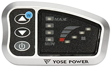 YOSE POWER LED4 Display 5 PIN für E-Bike Pedelec 36V 250W Motor für Mifa Vaun Zündapp Screen