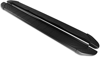OMAC Trittbretter Seitenschweller kompatibel mit Kia Sportage QL 2015-2021 Aluminium Schwarz 2X