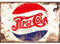 Sawfish® Pepsi Cola Metallschild, Retro-Vintage-Wandschild, 10 x 15 cm, 20 x 15 cm, 20 x 30 cm, 30 x 40 cm, 40 x 60 cm, ideal für Kneipen, Schuppen, Bar, Büro, Männerhöhle, Zuhause, Schlafzimmer,