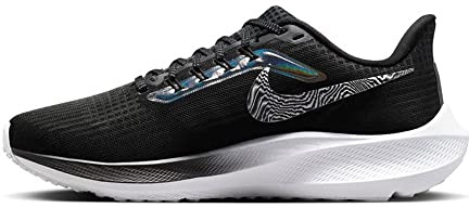 Nike Damen W AIR Zoom Pegasus 39 PRM Sneaker, Schwarz-Weiss, 40 EU