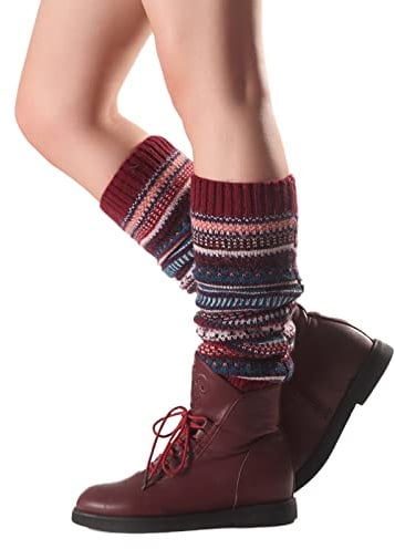 Damen Stulpen Bunt Beinwärmer Mädchen Knöchelwärmer Solide Beinstulpen Lange/Kurz Thermo Beinstulpen Ballettstulpen Winter Socken Kawaii Herbst Strümpfe Mit Stiefeln Tragbar Legwarmers Crochet