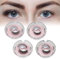 4 Paar Wiederverwendbar Selbstklebende Wimpern,Kein Kleber Oder Eyeliner Erforderlich Künstliche Wimpern,3D-Wimpern Sind Dick und Geschwungen,Natürlich und Leicht zu Tragen mit Tragbarer Box