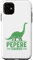 Hülle für iPhone 11 Pepere Saurus Lustiger Cartoon Dino