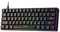 Newmen GM611 Gaming Tastatur,LED-Beleuchtung 61 Multimedia-Tasten Kabelgebundene Mechanische Tastatur Anti-Ghosting Programmierbare Gaming Tastatur 60 Prozent für PC Windows Gamer,Red Schalter QWERTY