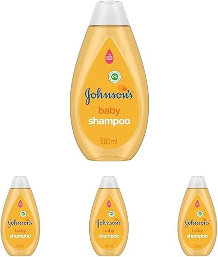 Johnson's Baby Shampoo, Shampoo bambini delicato e ipoallergenico, Shampoo neonati con formula Non Più Lacrime, Shampoo capelli senza sapone, alcol e coloranti per tutta la famiglia, 500 ml