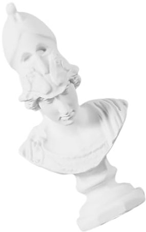Cabilock Miniatur Athena Büste Kunstharz Statue Skulptur Für Heimdekoration Realistische Athener Mythologie Figur Als Künstler Skizzenmodell