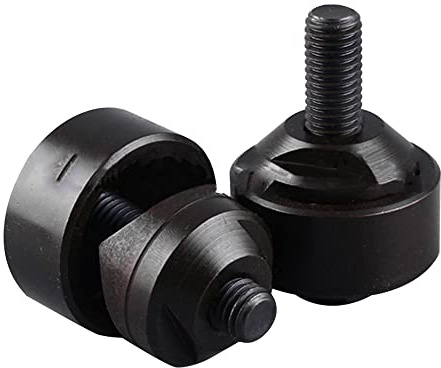 TopHomer Emporte-pièce pour Évier Inox 16-50MM Perforateur de Trous en Tôle de Acier Hexagonale Interne et Externe pour Couper Évier Plaques en Acier Inoxydable (Hexagone extérieur, 40mm/1.57inch)