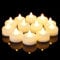 AMAGIC 12 Pack Battery Operated Flameless LED Tea Lights Candles Electric Fake Tealight for Votive, Christmas, Home Decor, Wedding, Table Decor