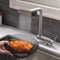 Grifo Cocina Abatible, Grifo Abatible Cocina 4 Modos De Descarga De Agua,Grifo De Fregadero Plegable, Grifo Monomando Bajo Ventana De Acero Inoxidable 304