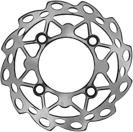 Vaguelly Hinten Disc Rotor Dirt Bike Rotor Dirt Bike Hinten Bremse Zyklus Bremse Ersatz Legierung Silber