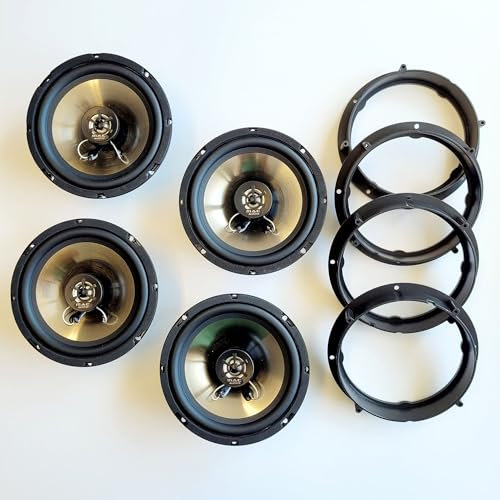 Mac Audio Lautsprecher Einbauset passend für VW Golf 5 Skoda Yeti Tür vorne und hinten