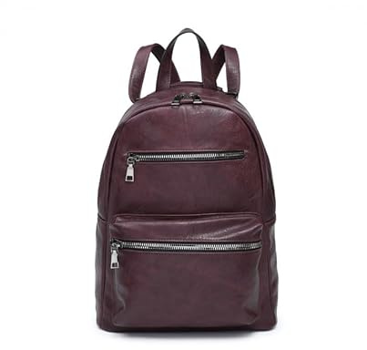 JFY 2 Zipped Front Pockets Backpack