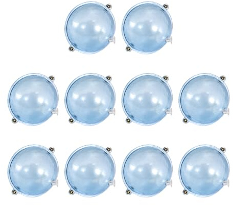 BOYANDM 10 x Wasserkugel-Schwimmer, Ersatzperlen, hohle Blasen-Oberflächen, langlebig, klare Perlen, hohl, 10 Stück