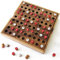 Sudoku aus Massivholz und CE-Normen – Mathematisches Puzzle, ab 6 Jahren, 4 Schwierigkeitsstufen von leicht bis extrem, 24 Gitter im Lieferumfang enthalten, französische Marke le Délirant®. 81 farbige