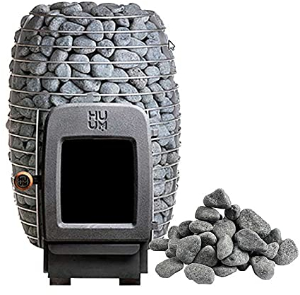 Huum Set Saunaofen Hive Heat 12 (entspricht 2.Bimschv) und Steine 60 kg