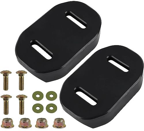 HUSWELL Polymer Schneefräse Skid Schuhe für Ariens 72600300 Schneefräse Slide Schuhe Ariens 02483859 Schneefräse Skid Plates mit Montage-Hardware-Kit