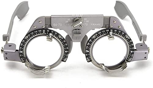 KUUY Verstellbares optisches Brillengestell, Pd 54-70Mm Titan Optik Brillengestell, verstellbare Bügellänge und Nasenauflage