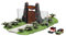 Jada Toys Jurassic World Nano Scene (17x18 cm) - Spiel-Kulisse mit Jurassic Park Tor, 2 Metall-Autos (Jeep Wrangler und Ford Explorer) & Dinosaurier-Deko, für Fans und Kinder ab 6 Jahre