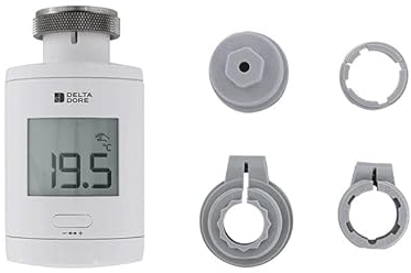 Delta dore TRV 1.0 angeschlossener Thermostatkopf + Adapter 6050677