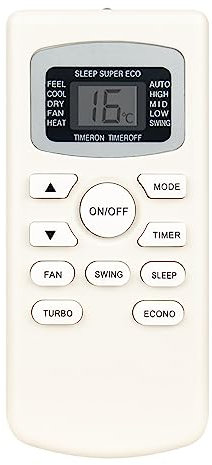 GYKQ-34 VINABTY Telecomando per TCL GYKQ-47 KT-TL1 KFR-23GW Air Conditioner GYKQ34