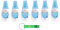 6x Breeze Freschezza Talcata Deodorante Deo Vapo 0% Sali di Alluminio e Gas 75ml + Portachiavi Beni Culinari in Omaggio