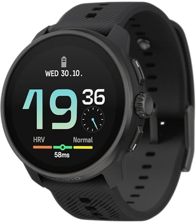 SUUNTO Race S GPS Sports Watch, 1.32” AMOLED 95+ Sports Modes, All Black