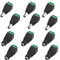 Beiyan 12 Stück DC Stecker 5,5 x 2,1 mm, Männlich und Weiblich DC-Stecker Buchse Netzadapter für CCTV-Kamera, LED Leiste leuchtet, Hohlstecker Buchse, DC Adapter(6 x DC Buchse, 6 x DC Stecker)