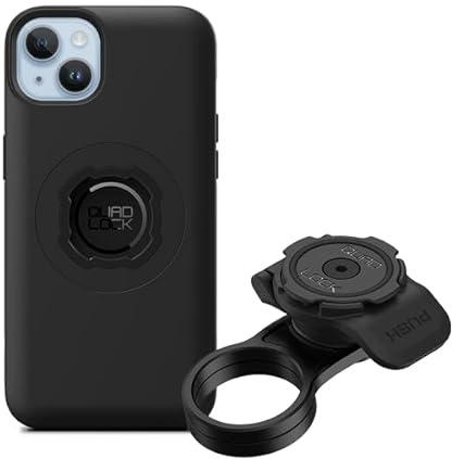 QUAD LOCK Vorbaukappe Fahrradhalterung Kit mit MAG Handyhülle für iPhone 14 Plus