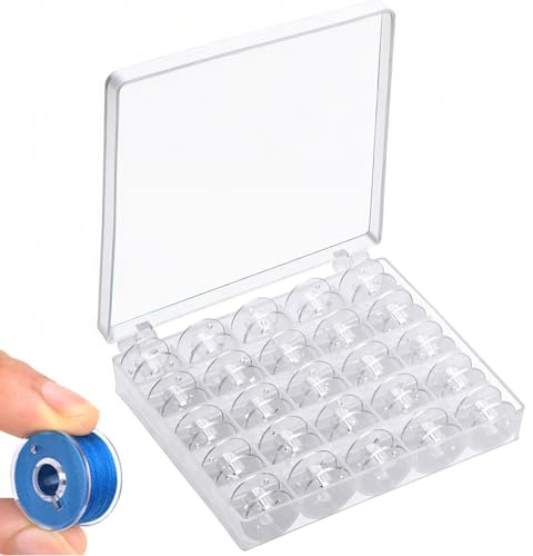 Sewing Machine Spool | 25 Pieces Sewing Machine Tools - Spools of Thread Reference Class 15, Jewellery Making Beads Adult Clothing