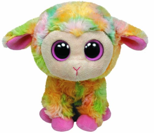 TY 36974 - Beanie Boos Blossom Buddy - Lamm Plüschtiere, Large, 24 cm, bunt