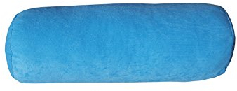 Natalia Spzoo Nackenkissen Nackenrolle Relaxkissen Kissen Rolle Kuschelkissen Sofakissen (30955- Blau)
