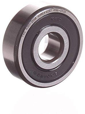 FAG 6301-2RSR Rillenkugellager einreihig Bohrungs-Ø 12mm Außen-Durchmesser 37mm Drehzahl (max.) 13