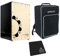 J.Leiva Percussion Zoco 2.0 Cajon + KEEEPDRUM Tasche + Sitz-Pad