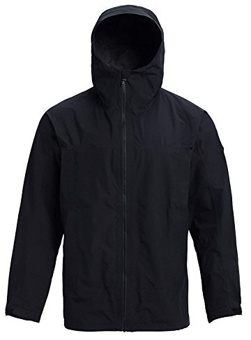 Burton Gore-TEX PACKRITE RAIN JKT True Black Giacca Snowboard Freeride Freestyle AI18