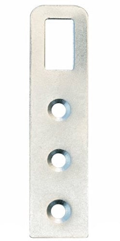 Schrankaufhänger 10 Stück Schrankaufhängungen 75 x 18 mm Silber Verzinkt