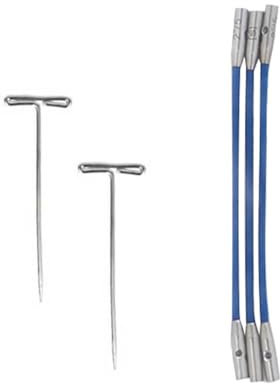 ChiaoGoo TWIST BLUE cable 5cm x-flex small - 1pc