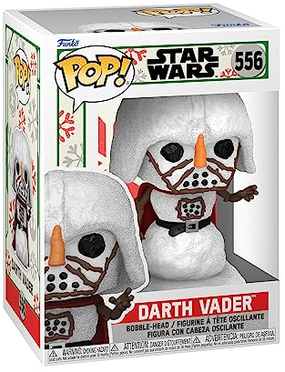 Funko Pop! Star Wars: Holiday - Darth Vader - Schneemann - Vinyl-Sammelfigur - Geschenkidee - Offizielle Handelswaren - Spielzeug Für Kinder und Erwachsene - Movies Fans