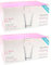 Tradineur - Pack de 2 Cajas de 6 Vasos Modelo Truva - 35 cl - Fabricado en Vidrio Resistente - Apto para lavavajillas - 12 Uds Totales