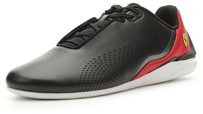 PUMA Men's Ferrari Drift Cat Decima Sneaker, Cool Mid Gray-puma Black-rickie Orange, 43 EU