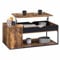IDMarket - Couchtisch, Klapptisch, rechteckig, Chicago, mit Truhe, industrielles Design