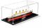 SONNIES Vitrine transparente en acrylique pour Lego 10294 Titanic, boîte de rangement anti-poussière compatible avec Lego 10294 (boîtier uniquement, sans modèle) (3 mm)