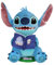 Stitch Storyteller Disney, Peluche Interactivo de Lilo & Stitch Que Canta 4 Canciones y Cuenta 4 Historias en francés, con Modo de Noche, Regalo para niños de 3 años