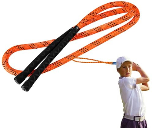 Voihamy Golf Swing Practice Rope | Golf Swing Training Aid Rope | Golf Swing Rope Speed Trainer | Golf Exercises Rope | Portable Tempo Ball Practice Tool For Golfer Lovers Beginners