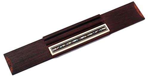 VICASKY Klassische Gitarrenbrücke Ersatzteil Aus Rosenholz Für Klassische Gitarren Langlebig Und Präzise Gefertigt Robustes Holzmaterial Passform Für Gitarrenliebhaber