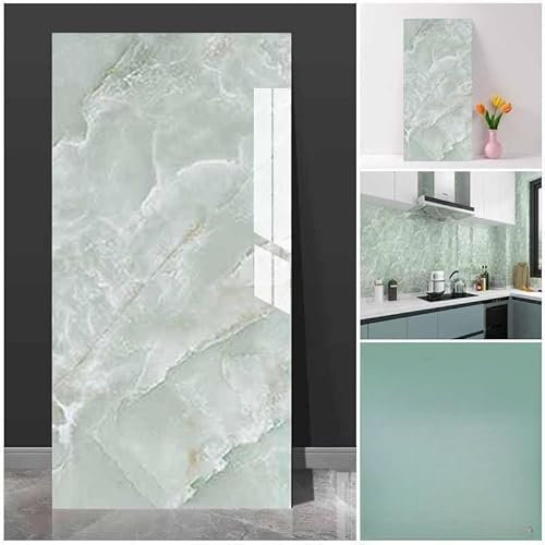 Abziehen und Aufkleben, Keramikfliesen-Wandaufkleber, Dekoration, Wohnzimmer, Hintergrund, Badezimmer, Küche, wasserdicht und ölbeständig, Aluminium-Kunststoffplatte, 30 x 60 cm, 10 Stück (Beige)